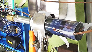 昇温テストの様子